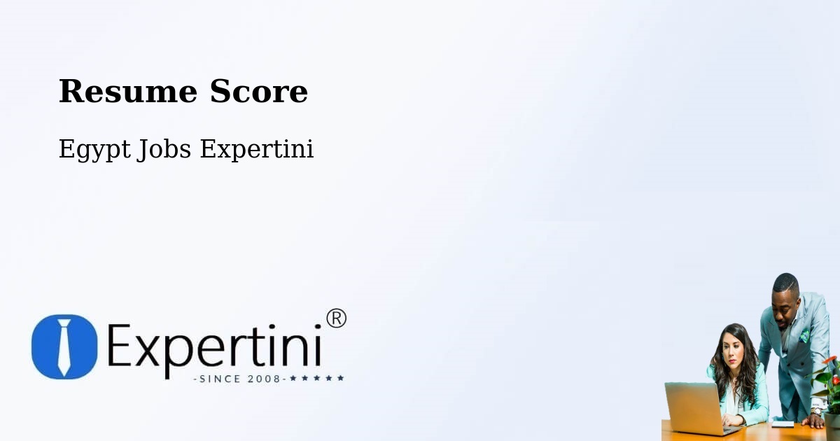 Resume Score & Job Description Match Tool – Ashmūn - Egypt Jobs Expertini